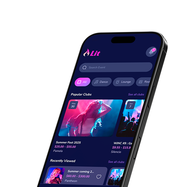 Lit mobile app