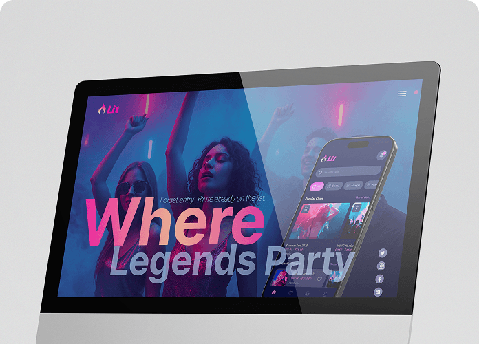 LIT website preview